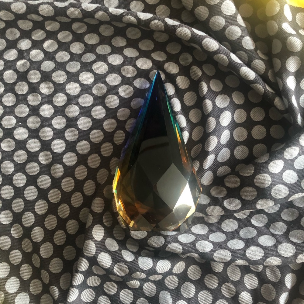 HP 4/23!π₯Murano Sommerso teardrop sculpture - Picture 4 of 8